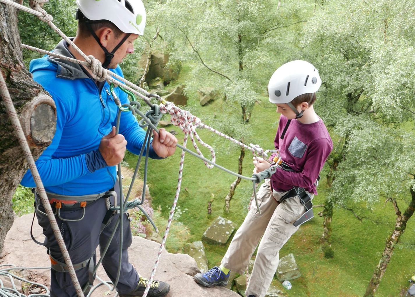 Family Climbing Skills supporting image